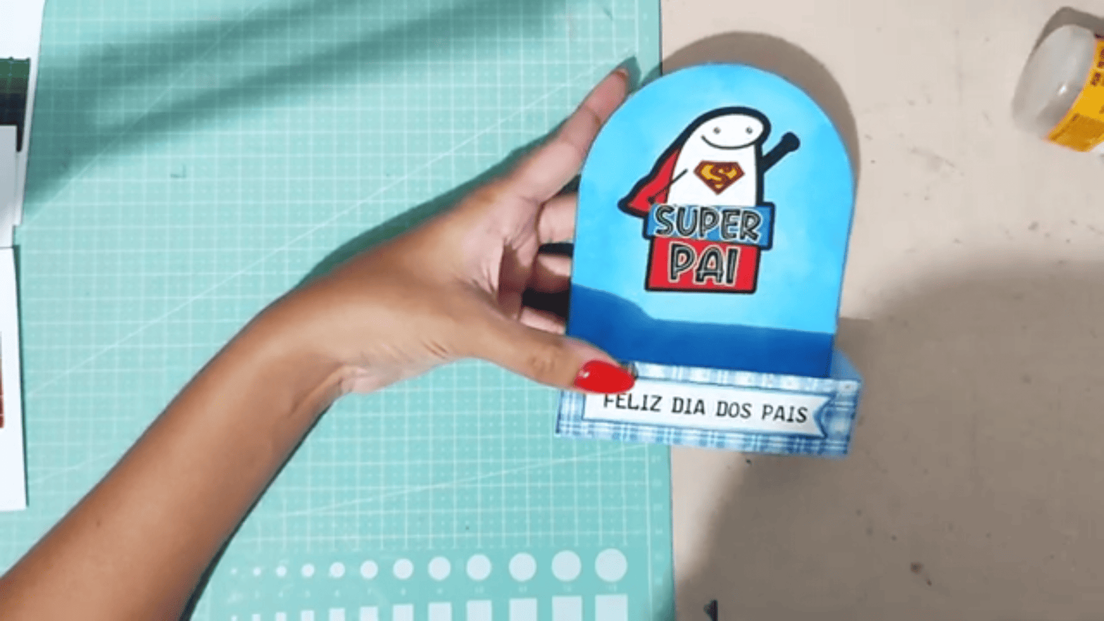 Mini Caixa Super Pai